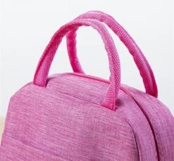 Koeltas - Lunchtas - Volwassenen En Kinderen - Compact & Handig: Zomer - Picknick -School - Lunch - Werk - Klassiek Roze -Campingwinkel 1200x1113 5