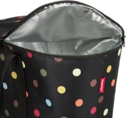 Reisenthel Coolerbag Koeltas - 20L - Dots Zwart -Campingwinkel 1200x1119 1