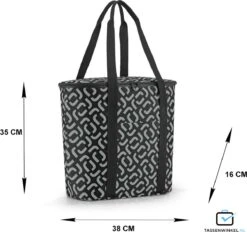 Reisenthel Thermoshopper Koeltas - 15L - Signature Black Zwart -Campingwinkel 1200x1126 5