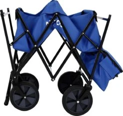 AREBOS Handwagen Vouwbare Dak Handwagen Vouwbare Trolley Uitrustingswagen Blauw 23 AREBOS Handwagen Vouwbare Dak Handwagen Vouwbare Trolley Uitrustingswagen Blauw -Campingwinkel 1200x1134 11