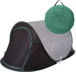 JEMIDI Tweepersoons Pop-up Tent - Opgooitent, Werptent Voor 2 Personen - Ideaal Als Festivaltent Of Kampeertent - Verschillende Kleuren -Campingwinkel 1200x1139 3
