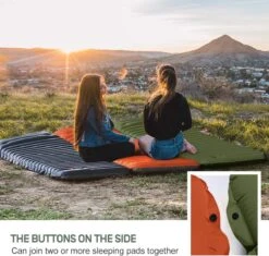 ETROL Camping Slaapmat-2-in-1 Zelfopblazende Kampeermat Met Kussen (78"x 28"), Lichtgewicht, Dik 4"compact Kussen, Geschikt Voor Zelfrijdende Reizen, Lekvrije, Waterdichte Tent -Campingwinkel 1200x1141 4