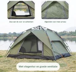 Sens Design Pop Up Tent - Tent - 2-3 Personen 15 Sens Design Pop Up Tent - Tent - 2-3 Personen -Campingwinkel 1200x1146 3