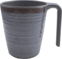 Bo-Camp - Mok - Halo - L - 4 Stuks - Grijs -Campingwinkel 1200x1146 4