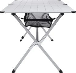Campart Campingtafel XL TA-0806 - Opvouwbaar, Lichtgewicht En Met Verstelbare Poten - Kampeertafel Inklapbaar Inclusief Opbergtas - 140 X 80 X 70 Cm - Wit -Campingwinkel 1200x1147