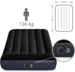 Intex Pillow Rest Classic Twin Luchtbed - 1-persoons - 99x191x25cm -Campingwinkel 1200x1148