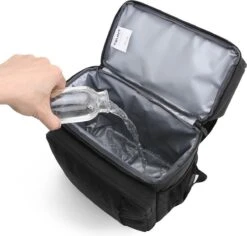 Koeltas Rugzak (28L) - Geschikt Voor 16 Blikjes - Lunchtas Voor Dames En Heren - Zwart 10 Koeltas Rugzak (28L) - Geschikt Voor 16 Blikjes - Lunchtas Voor Dames En Heren - Zwart -Campingwinkel 1200x1148 7