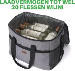 Packaway 4 Laags Geïsoleerde Koeltas - Lunchtas 40 Liter - Grijs -Campingwinkel 1200x1149 6
