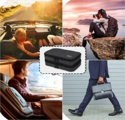 Merkloos Insuline Koeltas Etui Diabetes Tasje Met Ijspak Diabetes Clutch Zwart -Campingwinkel 1200x1152 3