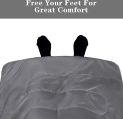 Meisterhome® Mummy Slaapzak - Kamperen - Antraciet - Ca. 220 X 75 Cm - Incl. Draagtas -Campingwinkel 1200x1157 1