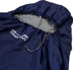 Where Tomorrow Outdoor Slaapzak | Klein En Zacht | 220 X 80 Cm X 50 Cm, Inclusief Opbergzak |ingepakt 26 X 14 Cm | 700g | Marineblauw -Campingwinkel 1200x1162