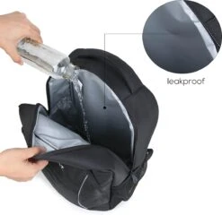 Koelrugtas - 23L - Wandelrugzak - Dagrugzak - Outdoor Rugzak - Dames & Heren - Zwart 15 Koelrugtas - 23L - Wandelrugzak - Dagrugzak - Outdoor Rugzak - Dames & Heren - Zwart -Campingwinkel 1200x1168 11