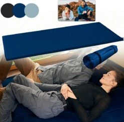 HikeMeister- Slaapmat - 200x 66 X 10 Cm - Zelfopblazend - 1 Persoons - Blauw -Campingwinkel 1200x1176 5