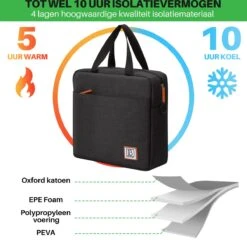Brisby 4 Laags Geïsoleerde Koeltas - Lunchtas 7 Liter - Zwart 14 Brisby 4 Laags Geïsoleerde Koeltas - Lunchtas 7 Liter - Zwart -Campingwinkel 1200x1178 21