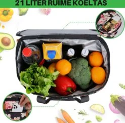 Brisby 4 Laags Geïsoleerde Koeltas - Boodschappentas 21 Liter - Bloemetjes 12 Brisby 4 Laags Geïsoleerde Koeltas - Boodschappentas 21 Liter - Bloemetjes -Campingwinkel 1200x1180 10