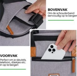 Brisby 4 Laags Geïsoleerde Koeltas - Boodschappentas 21 Liter - Grijs -Campingwinkel 1200x1182 12