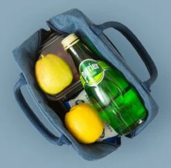 Merkloos Koeltas Lunch - Lunchtas Volwassenen - Kinderen - Lunchtrommel - Picknicktas - Koelzak - Coolbag - Waterdicht - Lunchtas - Koeltasje - Zwart -Campingwinkel 1200x1182 13