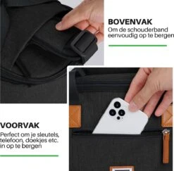 Brisby 4 Laags Geïsoleerde Koeltas - Boodschappentas 21 Liter - Zwart -Campingwinkel 1200x1182 16