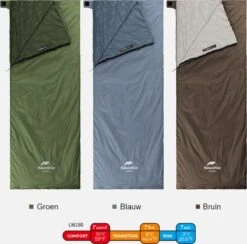 Naturehike® Slaapzak - Lichtgewicht - 190*75cm - Compact - Waterdicht - 3 Seizoenen Slaapzak Lente, Zomer & Herfst - Outdoor - Slaapzakken Volwassen & Kinderen -Campingwinkel 1200x1186 8