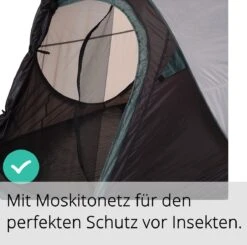 JEMIDI Tweepersoons Pop-up Tent - Opgooitent, Werptent Voor 2 Personen - Ideaal Als Festivaltent Of Kampeertent - Verschillende Kleuren -Campingwinkel 1200x1190 10