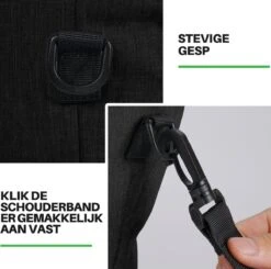 Brisby 4 Laags Geïsoleerde Koeltas - Boodschappentas 21 Liter - Zwart -Campingwinkel 1200x1191 14