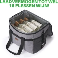 Packaway 4 Laags Geïsoleerde Koeltas - Lunchtas 30 Liter - Grijs -Campingwinkel 1200x1194 5