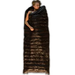 LOWLAND OUTDOOR® Ultra Compact Blanket - Donzen Slaapzak - Gewicht 495g - 210x80 Cm - Comfort Temperatuur +8°C -Campingwinkel 1200x1196 21