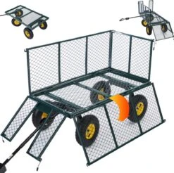Gardebruk Bolderkar Binnenzeil - Belastbaar Tot 550 Kg – Groen -Campingwinkel 1200x1196 29
