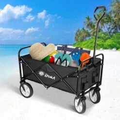 Rijoka Opvouwbare Bolderkar/Bolderwagen | Zwart -Campingwinkel 1200x1197 14