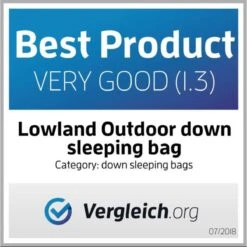 LOWLAND OUTDOOR® Ultra Compact Blanket - Donzen Slaapzak - Gewicht 495g - 210x80 Cm - Comfort Temperatuur +8°C -Campingwinkel 1200x1198 14