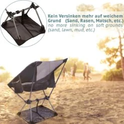 Smartpeas Camping Stoel Van Stevig 600D Polyester En Aluminium - Lichtgewicht En Opvouwbaar - Camping Gadget Inclusief Zijzakken +Plus: Strandmat & Draagtas -Campingwinkel 1200x1198 2