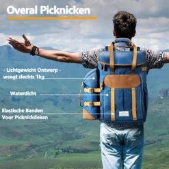 Cabinmax Koeltas - Koelrugzak - Picknick - Picknicktas Met Flessenhouder - Koelrugtas 24L - Olive Green 12 Cabinmax Koeltas - Koelrugzak - Picknick - Picknicktas Met Flessenhouder - Koelrugtas 24L - Olive Green -Campingwinkel 1200x1198 24