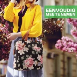 Brisby 4 Laags Geïsoleerde Koeltas - Lunchtas 7 Liter - Bloemetjes -Campingwinkel 1200x1200 1008