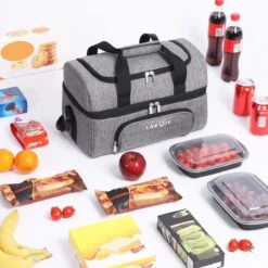 Lifewit 20L Koeltas | 20 Liter | Opvouwbaar | Koelbox-Koeltas | Isolatietas/ Picknicktas Voor Levensmiddelen / Grijs 10 Lifewit 20L Koeltas | 20 Liter | Opvouwbaar | Koelbox-Koeltas | Isolatietas/ Picknicktas Voor Levensmiddelen / Grijs -Campingwinkel 1200x1200 1099