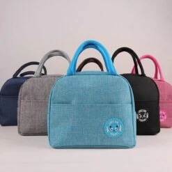 Koeltas - Lunchtas - Volwassenen En Kinderen - Compact & Handig: Zomer - Picknick -School - Lunch - Werk - Klassiek Grijs -Campingwinkel 1200x1200 1172