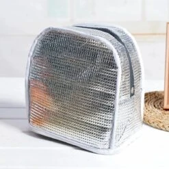 Lunch Bag - Zwart/Wit | Koeltas | Polyester / Nylon | 23x15x20 Cm | Fashion Favorite -Campingwinkel 1200x1200 1186