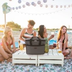 Packaway 4 Laags Geïsoleerde Koeltas - Lunchtas 30 Liter - Grijs -Campingwinkel 1200x1200 1197