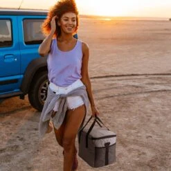 Packaway 4 Laags Geïsoleerde Koeltas - Lunchtas 30 Liter - Grijs -Campingwinkel 1200x1200 1198