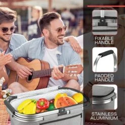 Bomoe Koeltas Picknickmand Opvouwbaar IceBreezer K47 - 47x27x26 Cm - 32 Liter- Perfect Voor Barbecues Of Boodschappen -Campingwinkel 1200x1200 1343