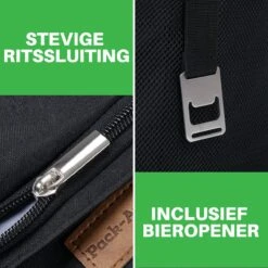 Packaway 4 Laags Geïsoleerde Koeltas - Lunchtas 40 Liter - Zwart -Campingwinkel 1200x1200 1347