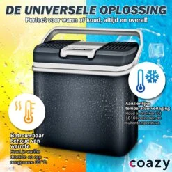 Koelbox 24L Met ECO Modus Voor Auto & Camping - Frigobox Elektrisch 24 Liter Met 12v 230 Volt - Verkoelt En Verwamt - MiniBar - Mini Koelkast -Campingwinkel 1200x1200 1374