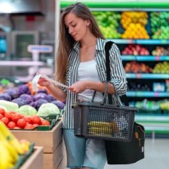 Brisby 4 Laags Geïsoleerde Koeltas - Boodschappentas 21 Liter - Zwart -Campingwinkel 1200x1200 1379