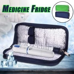 Merkloos Diabetes Koeltas - Blauw - Koeltas- Diabetes Etui - Insuline Spuiten - Reis Etui - Insuline Koeltas -Campingwinkel 1200x1200 1393