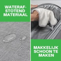 Packaway 4 Laags Geïsoleerde Koeltas - Lunchtas 15 Liter - Grijs -Campingwinkel 1200x1200 1404