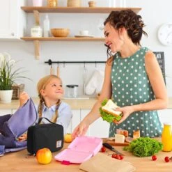 Brisby 4 Laags Geïsoleerde Koeltas - Lunchtas 1.5 Liter - Zwart -Campingwinkel 1200x1200 1487