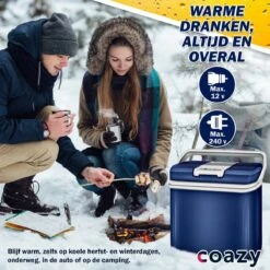 Coazy Koelbox 24L Elektrisch 12v 230 Volt - Met ECO Modus Voor Auto & Camping - Elektrische Frigobox Klein - Verkoelt En Verwarmt - Eco Modus - MiniBar - Electrische Mini Koelkast 12 Coazy Koelbox 24L Elektrisch 12v 230 Volt - Met ECO Modus Voor Auto & Camping - Elektrische Frigobox Klein - Verkoelt En Verwarmt - Eco Modus - MiniBar - Electrische Mini Koelkast -Campingwinkel 1200x1200 1578