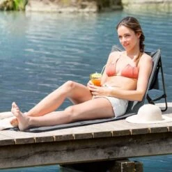 Intimo Strandmat - 2 Stuks - Grijs - 100x51x41cm -Campingwinkel 1200x1200 165