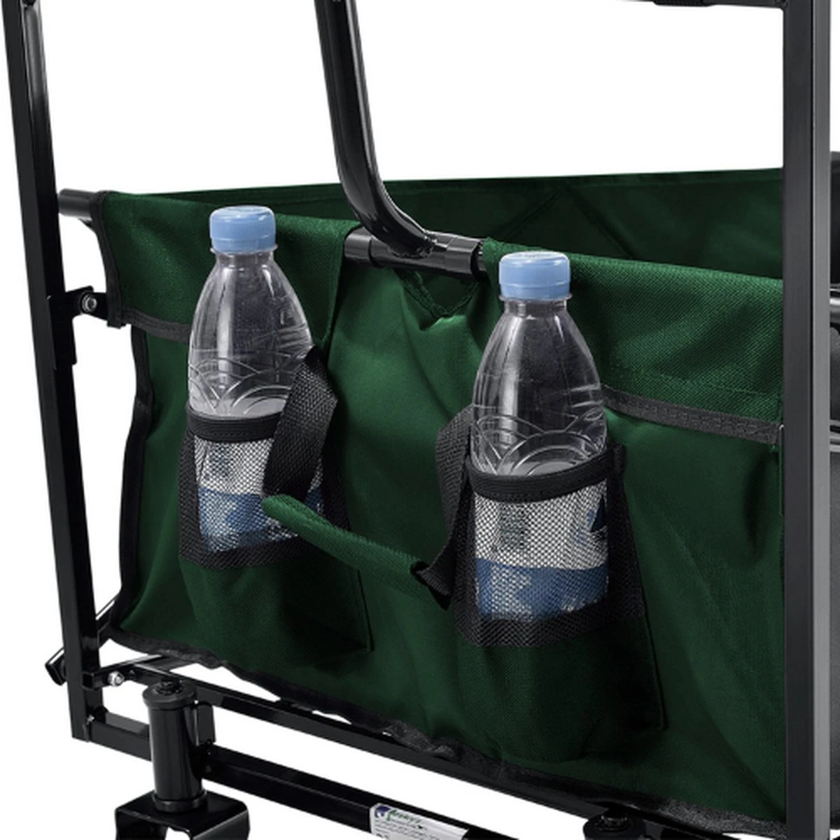 Rijoka Opvouwbare Bolderkar Mét Harde Bodem | Groen 3 Rijoka Opvouwbare Bolderkar Mét Harde Bodem | Groen - Afbeelding 3