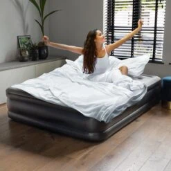 BluMill Luchtbed - 2-persoons - Ingebouwde Pomp - 203x152x36 Cm - Duurzame Keuze -Campingwinkel 1200x1200 17