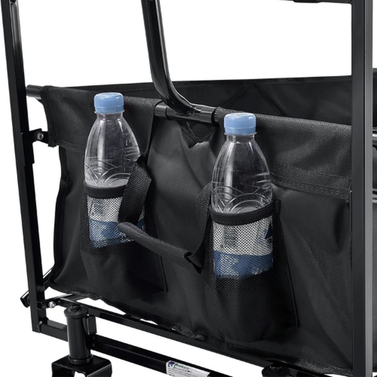 Rijoka Opvouwbare Bolderkar/Bolderwagen - Telescopische Stang | Zwart 6 Rijoka Opvouwbare Bolderkar/Bolderwagen - Telescopische Stang | Zwart - Afbeelding 6